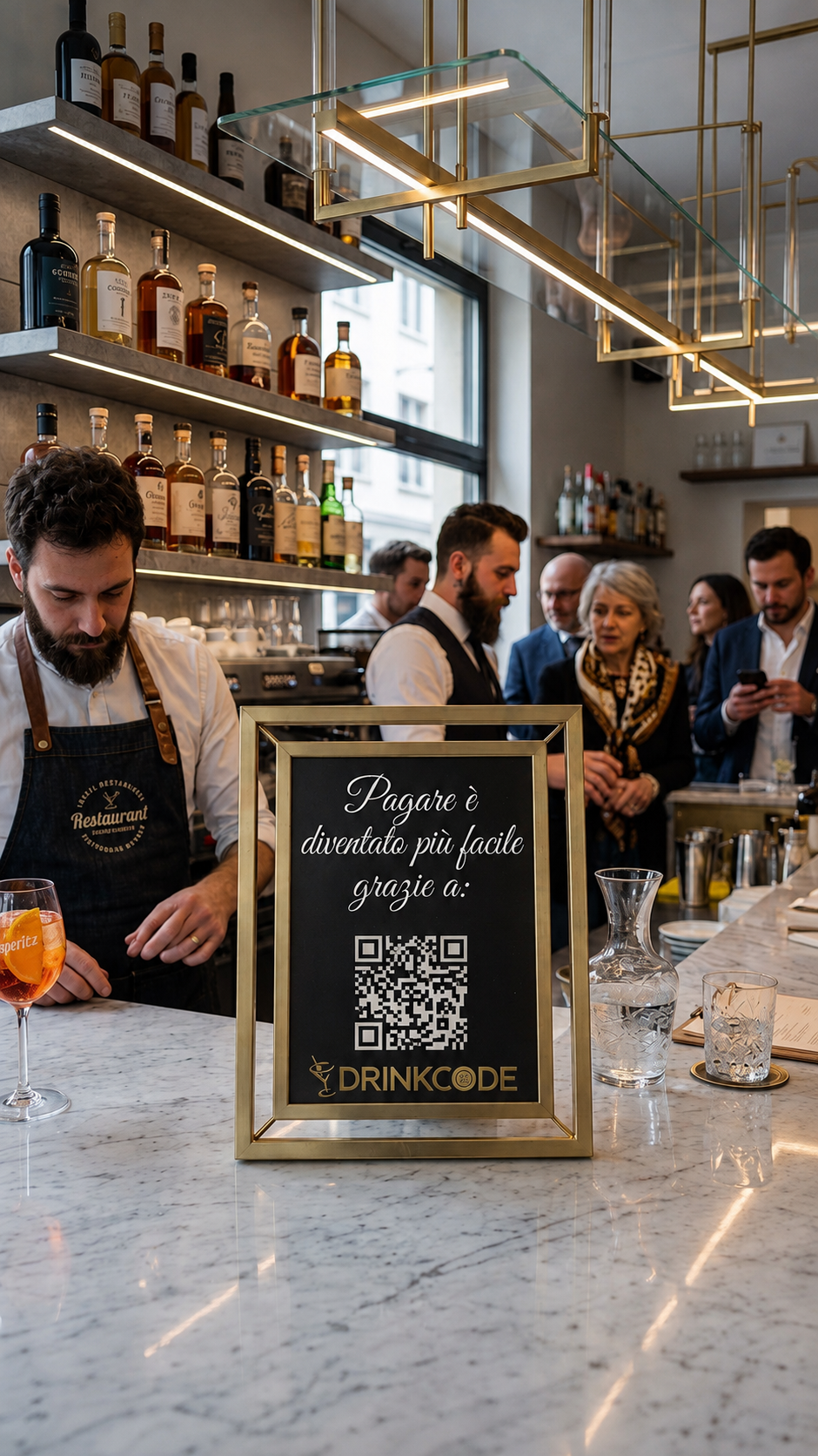 Locale che usa DrinkCode