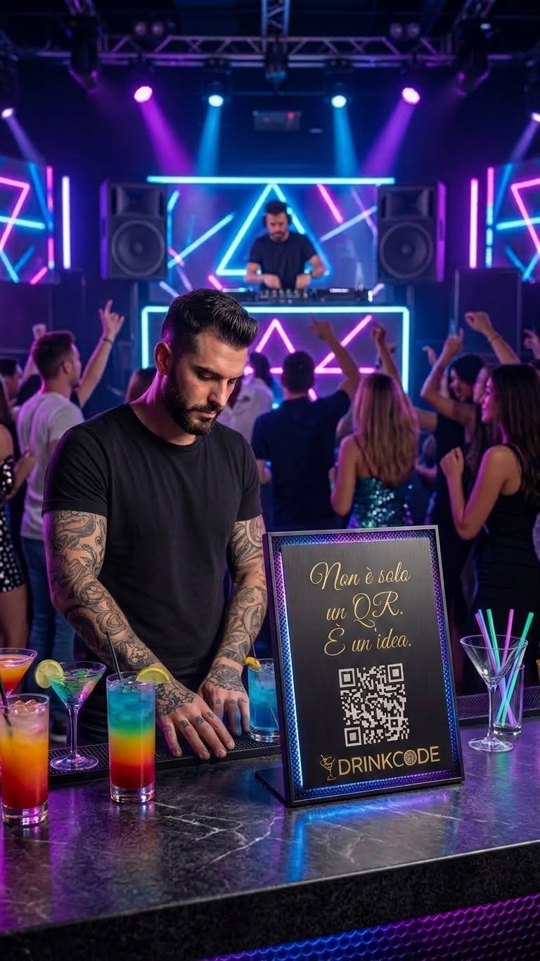 Discoteca che usa DrinkCode